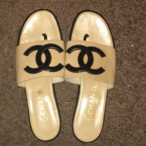 Chanel slippers